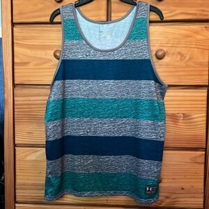 Men’s Striped UA tank top